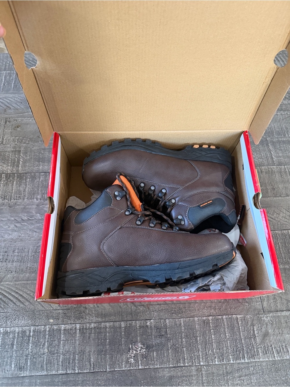 Brown Coleman Boots New in Box size 10